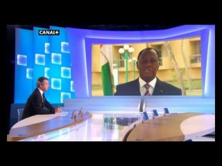 Interview D'Alassane  Ouattara sur CANA+