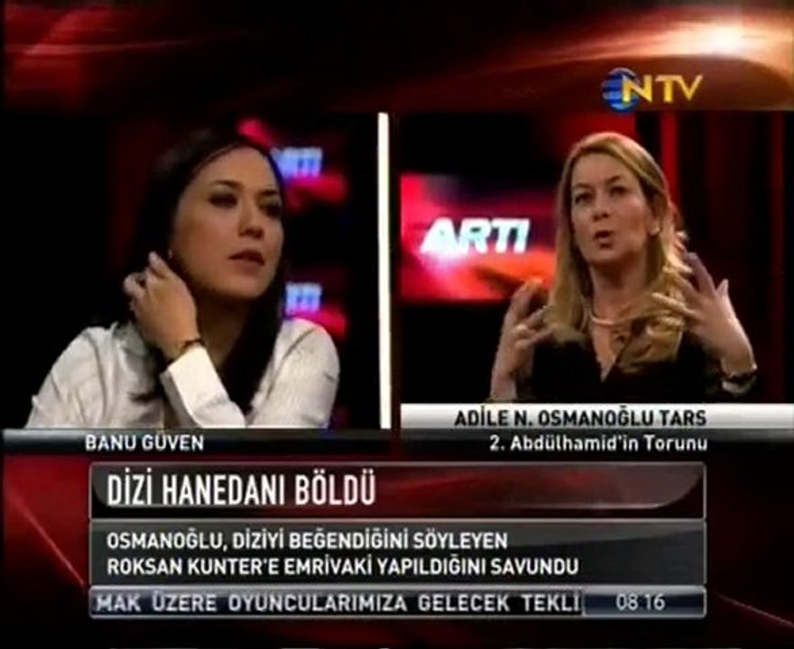 Adile N. Osmanoğlu'ndan dizi cevabı