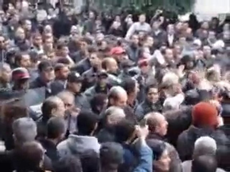 Hymne national tunisien dvt ministère de l'intérieur 14/01