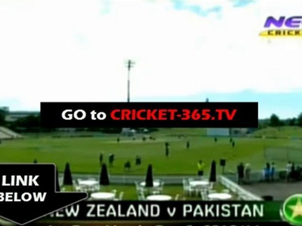 Pakistan vs New Zealand 2nd Test live streaming 2011 January