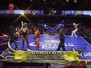 Metal Blanco vs Nosferatu vs Loco Max vs Rey Cometa [br]