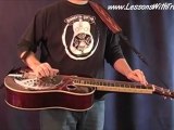 How To Play Dobro Standing Up - Lessons With Troy