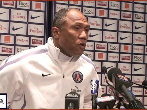 PSG : conférence de presse de Kombouaré