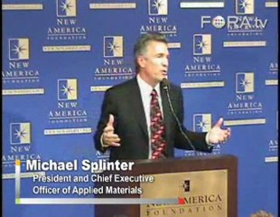 Michael Splinter Exhorts Americans to Clean Up Energy