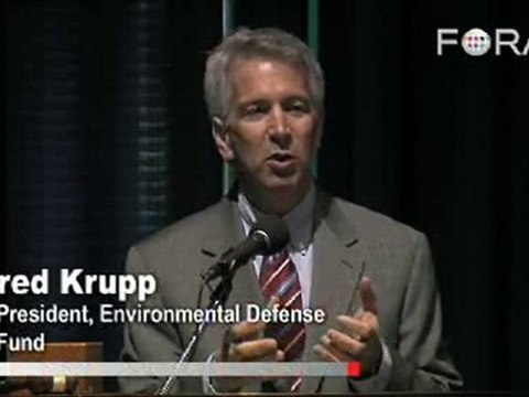 Fred Krupp on Green Entrepreneurial Innovation
