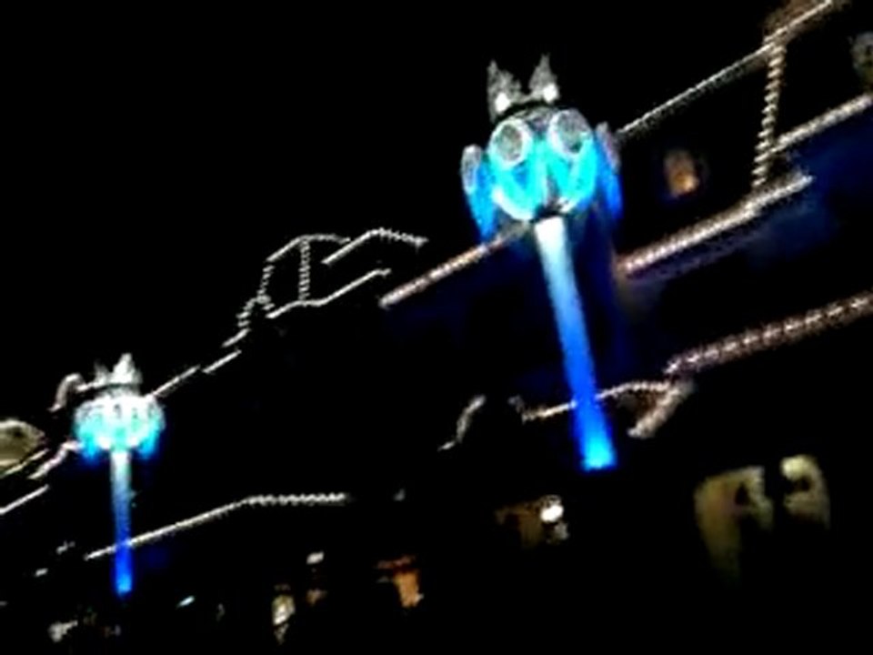 deco disney en pleine nuit