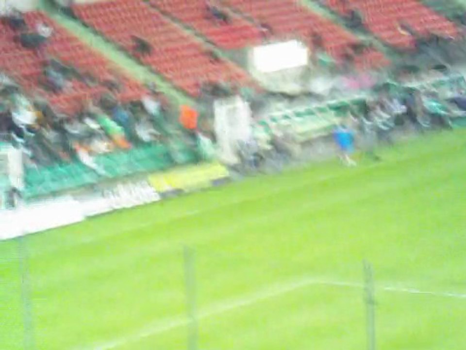 asse-om  02 octobre 2010 entrée des joueurs