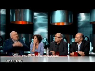ZEMMOUR: Elisabeth Levy mouchée par Edgard Morin