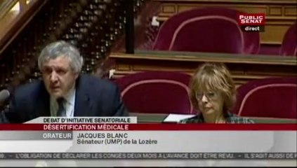 SEANCE,Débat sur la désertification médicale