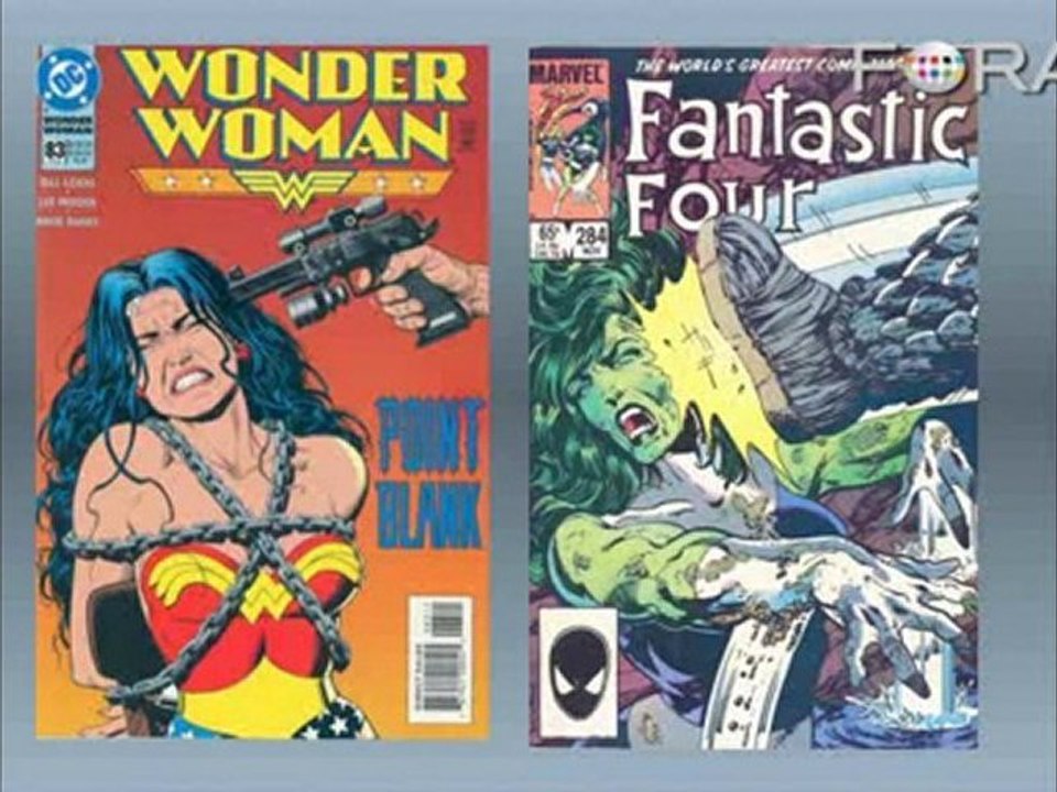 Comic Book Heroines: Sex, Violence and Objectification