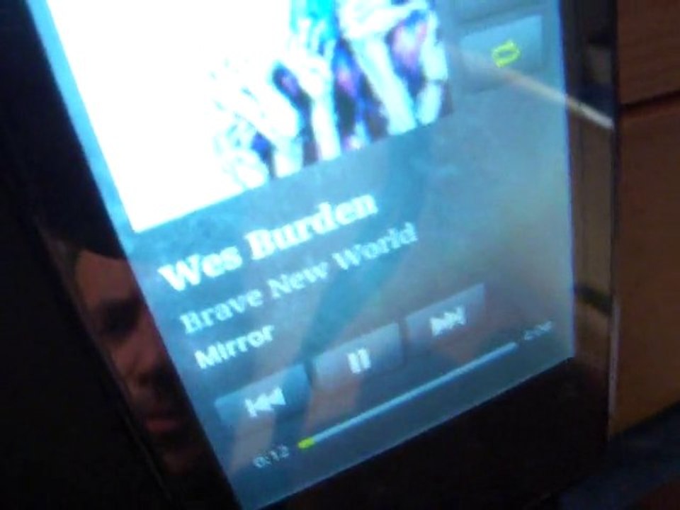 ARCHOS 32 Pb interface ecran