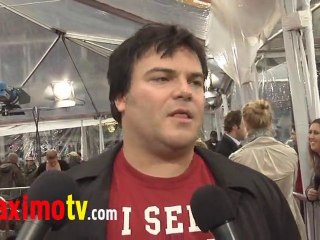 Jack Black Interview at "Gulliver's Travels" Premiere