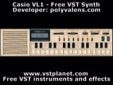 Casio VL1 Tone Emulator - Free VST synth