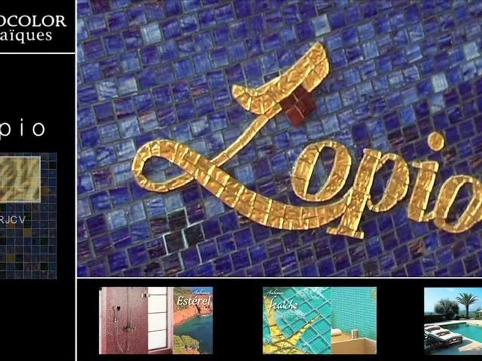 Opiocolor mosaïques : 45 ans d'histoires... uniques...