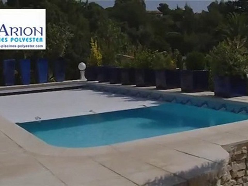 Arion Piscines :  volet roulant immergé