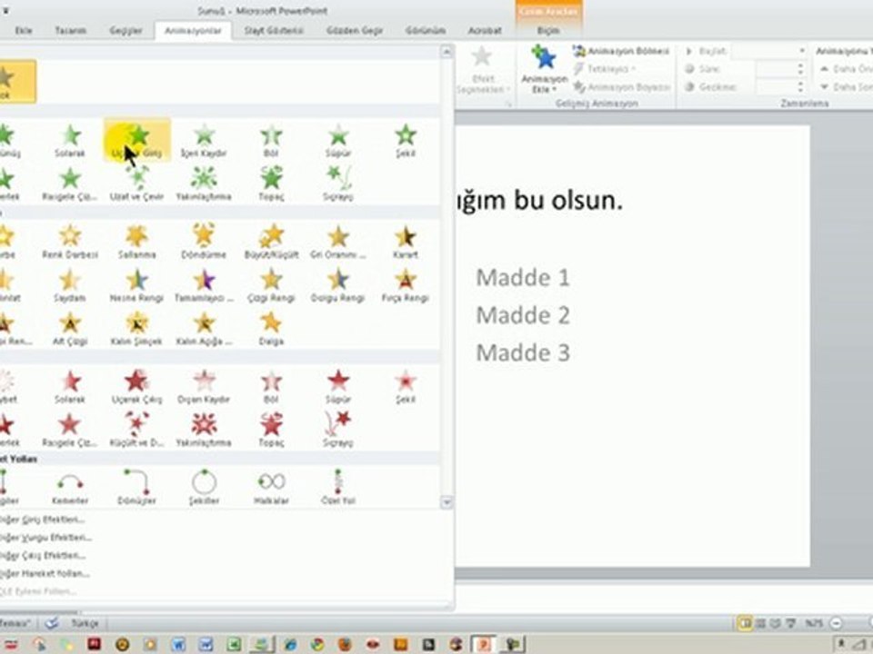 Powerpoint Giriş