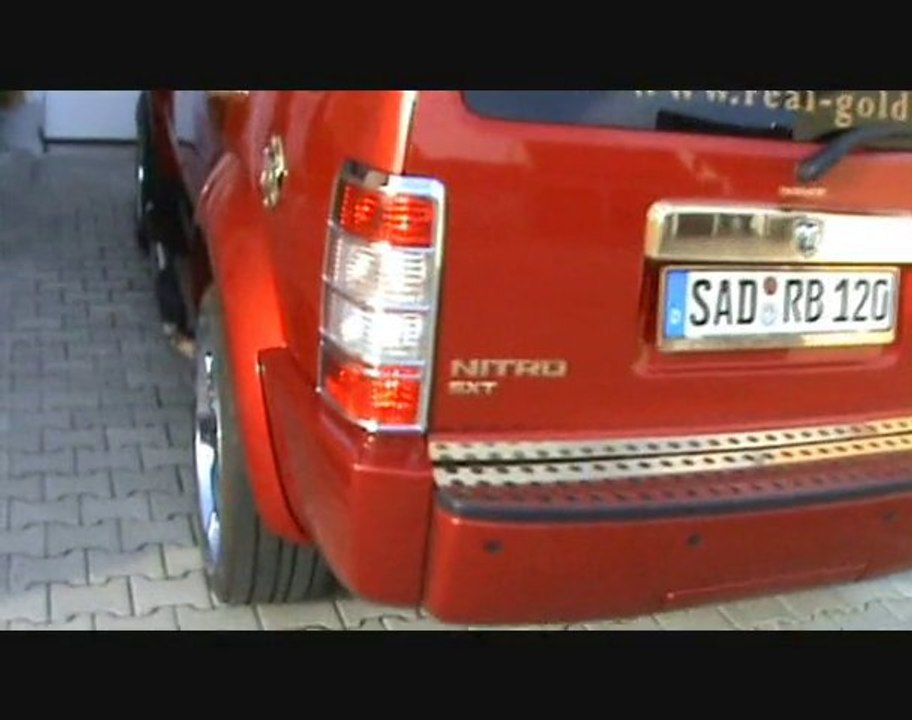 ALTIN KAPLAMA DODGE NITRO 2 / GOLD PLATING DODGE NITRO 2