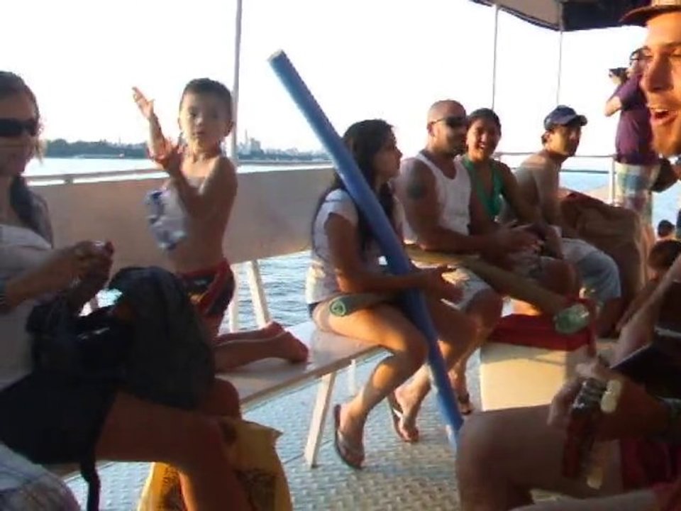 Troubadours a Rosario...ambiance bateau