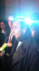 Eric Zemmour à la sortie du procès/ 14-01-2011