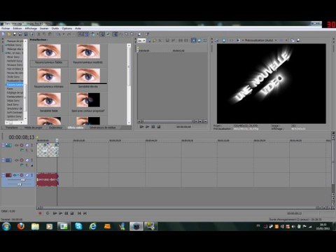 Tuto intro sony vegas 9