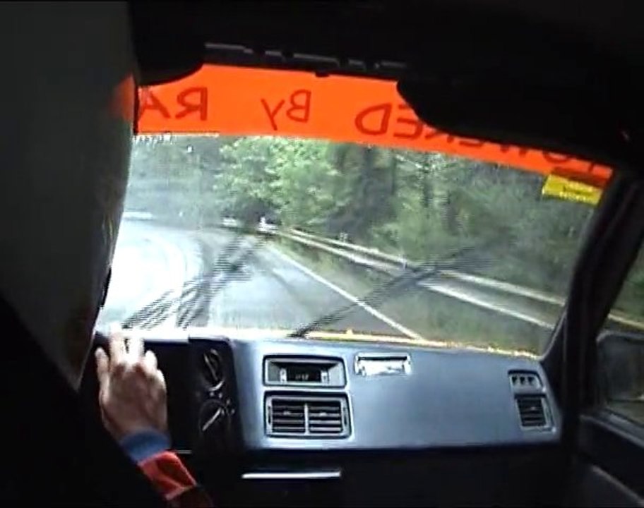 Racecam On Board course de cote Alle sur Semois 2009