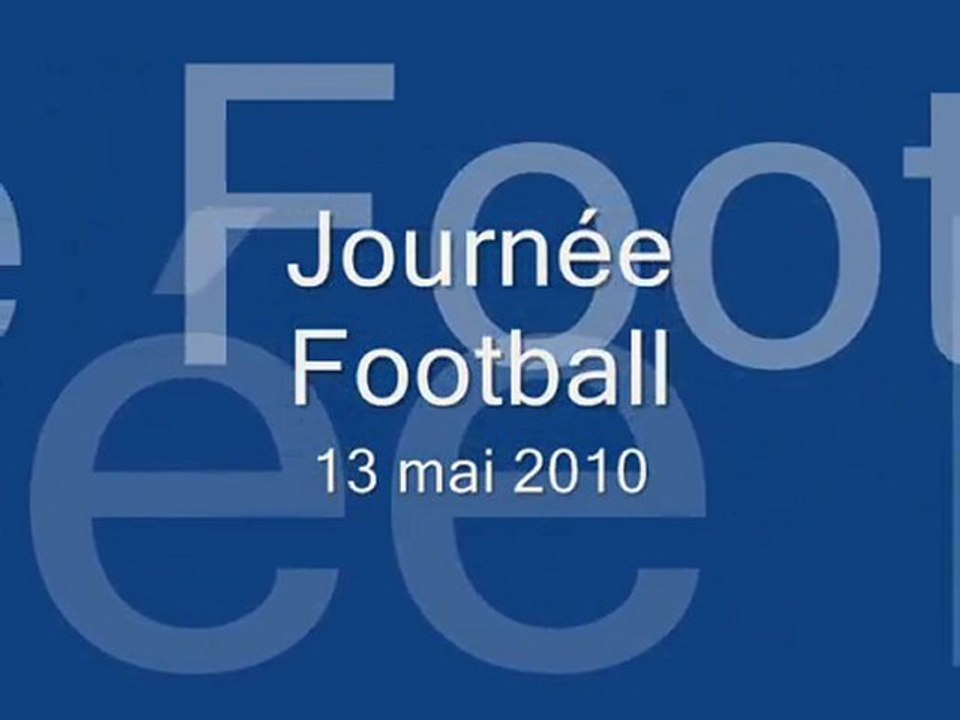 AEP Châteaurenaud Journée Football 13 mai 2010