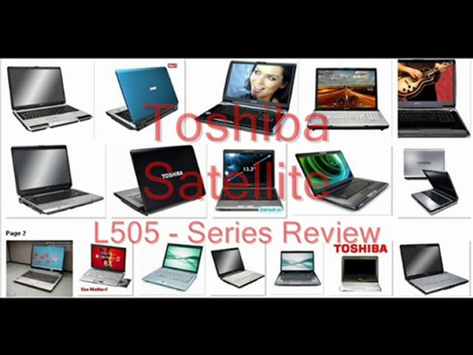 Toshiba Satellite l505 - TOSHIBA SATELLITE L505 series
