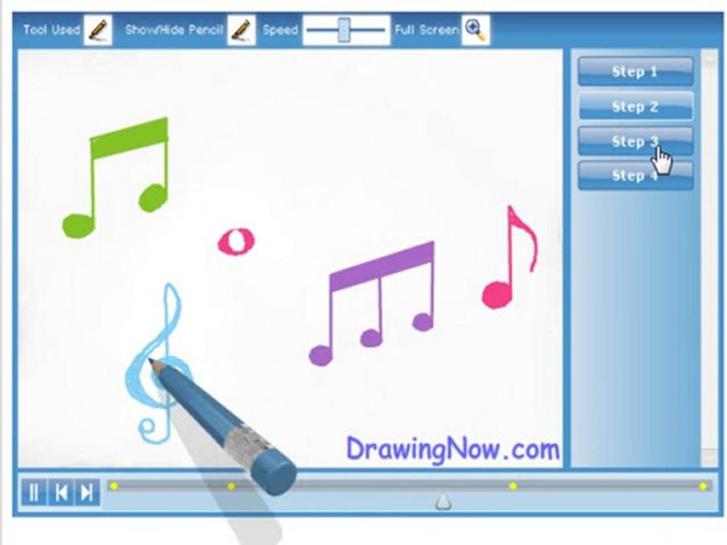 How To Draw Music Notes Video Dailymotion