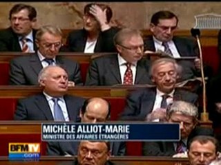 ALLIOT-MARIE propose d'aider la Tunisie dans la répression