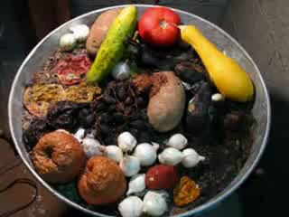 Meyve ve sebzelerin çürüme görüntüleri