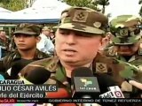 Ejército nicaragüense denuncia posible provocación de Costa Rica en la frontera