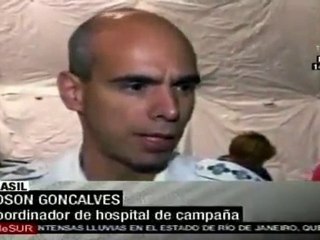 Inundaciones causan pánico entre pobladores en Brasil