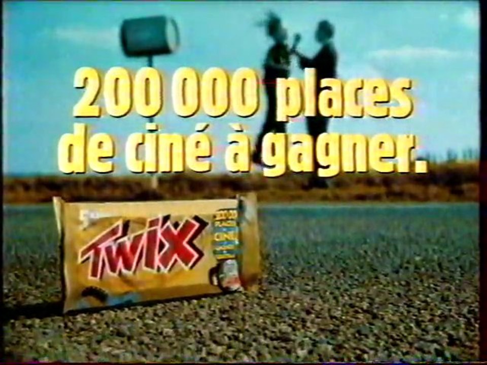 Publicité Twix 1997