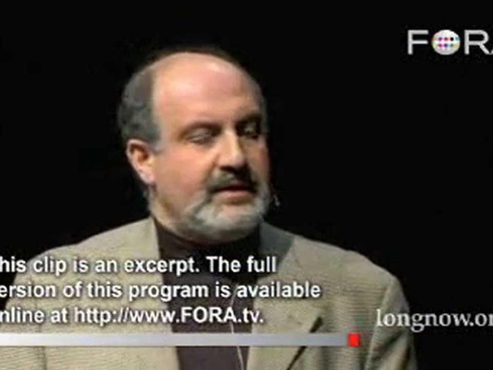 Nassim Nicholas Taleb on Mediocristan
