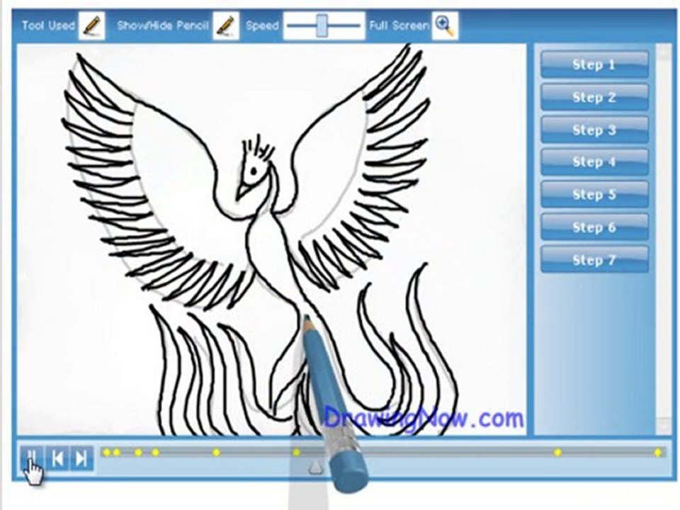 How to draw a Phoenix