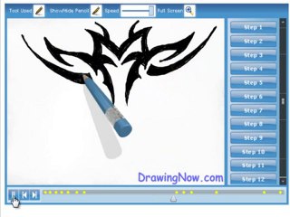 How to draw Tribal Tattoos
