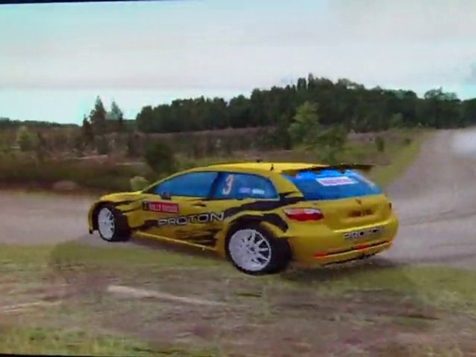 Proton Satria S2000 Rally School Test
