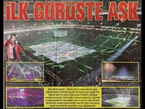 TT ARENAYA GÖRKEMLİ AÇILIŞ