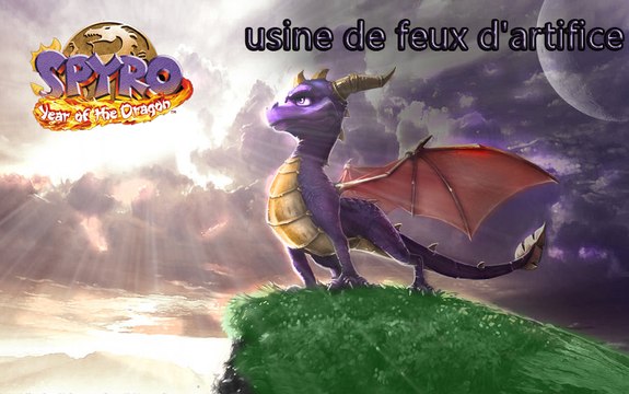 spyro year of the dragon : usine de feux d'artifice