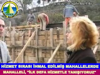 HİZMET SIRASI İHMAL EDİLMİŞ MAHALLELERDE