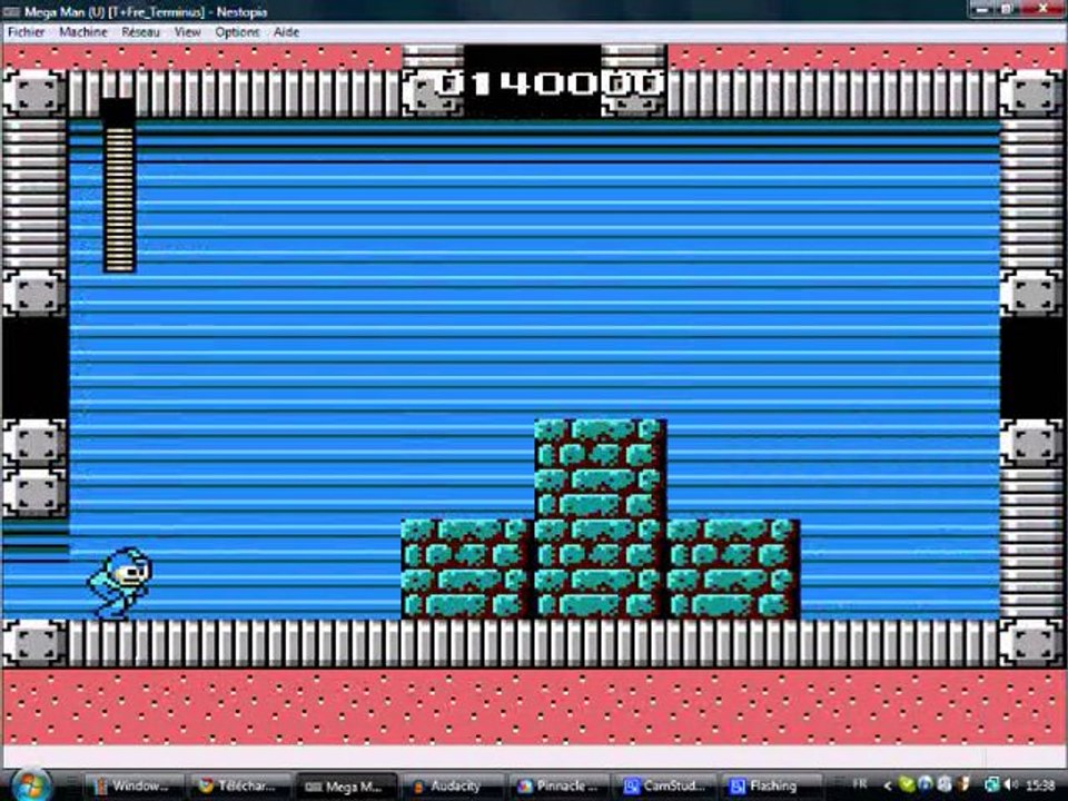 Megaman 1 speed mode partie 9 - Le robot à bulles