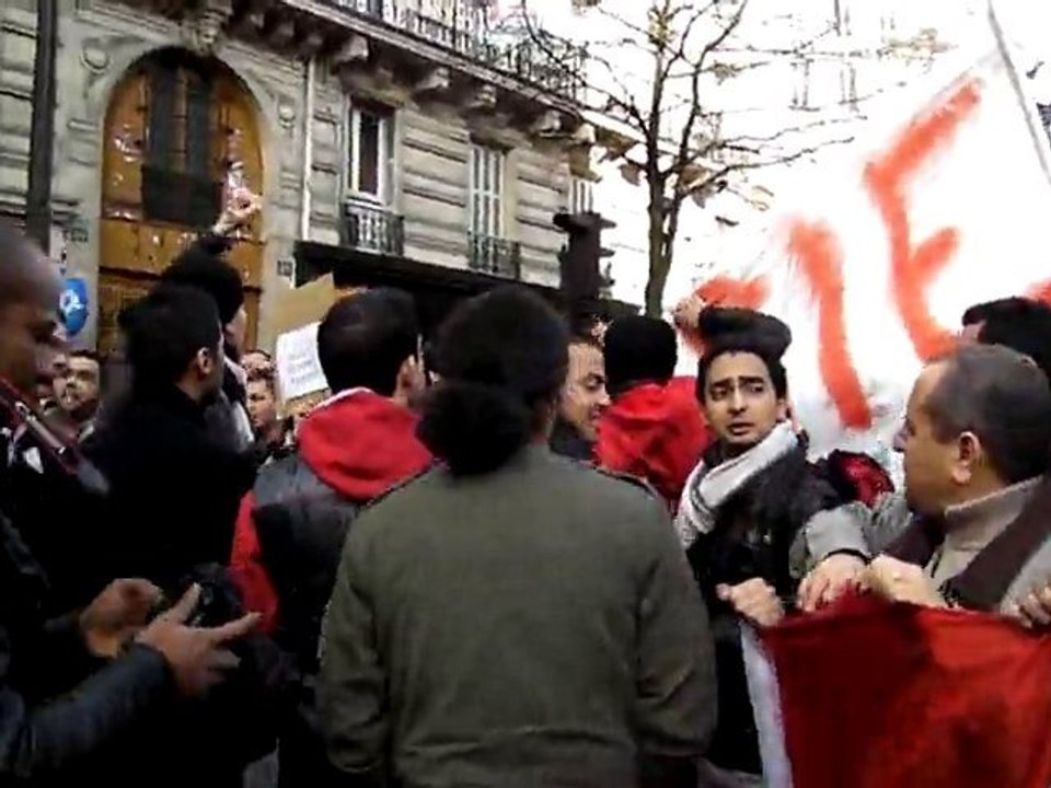 Manifestation de soutien au peuple tunisien