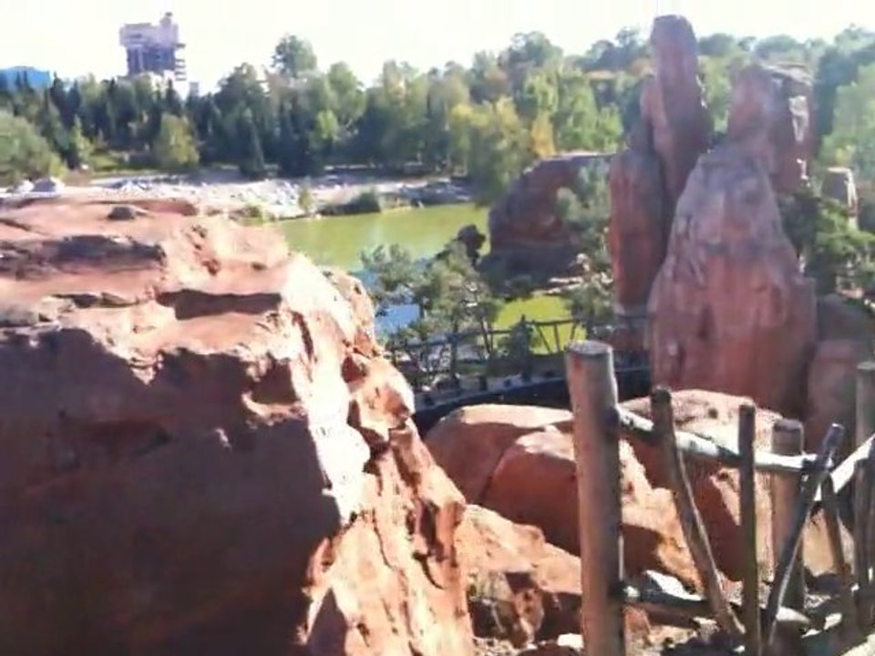 Le Train de la Mine - Big Thunder Moutain - Disney à Paris