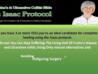 Crohn's And Ulcerative Colitis Bible And  Isaac Protocol