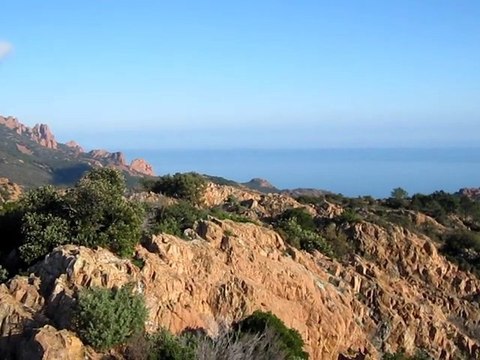 Panorama d'Agay et de l'Estérel