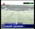 KOCAELİSPOR 2 ŞANLIURFASPOR 1 - www.urfaspor.org