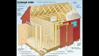 12x16 Storage Shed Plans