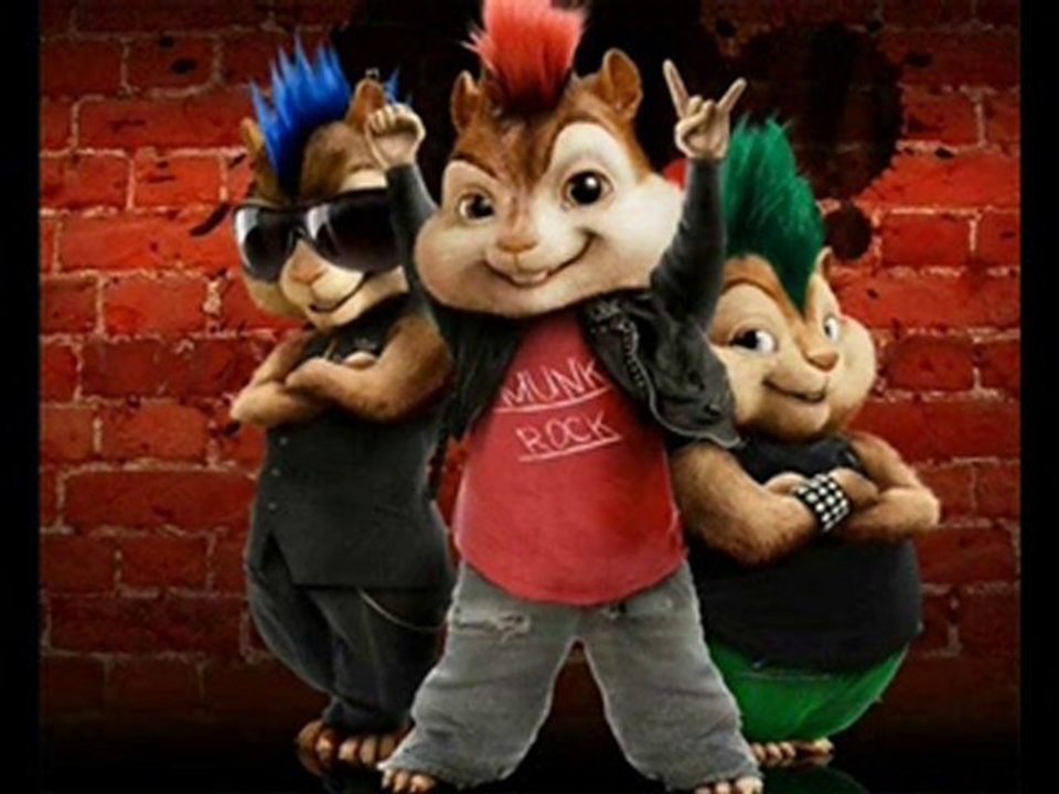 Chipmunks WWE Theme Chris Jericho-Break Down the Walls