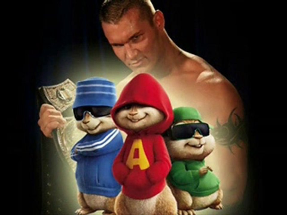 Chipmunks WWE Theme Randy Orton- Voices