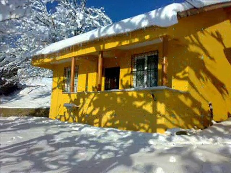 Haliluşağı köyü kar ManzaraLarı